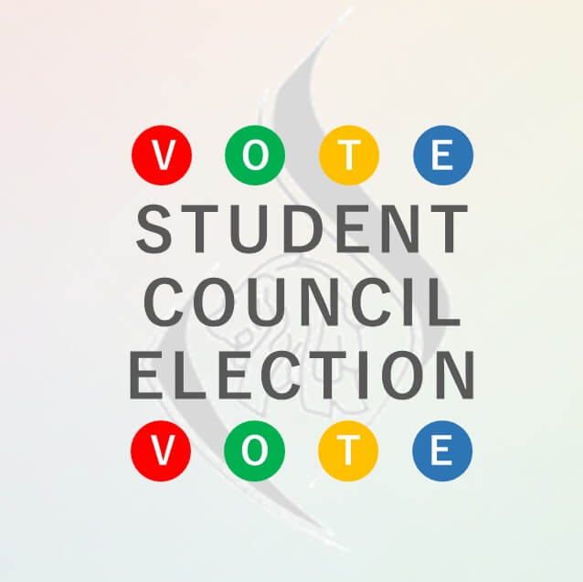 Student Council election banner